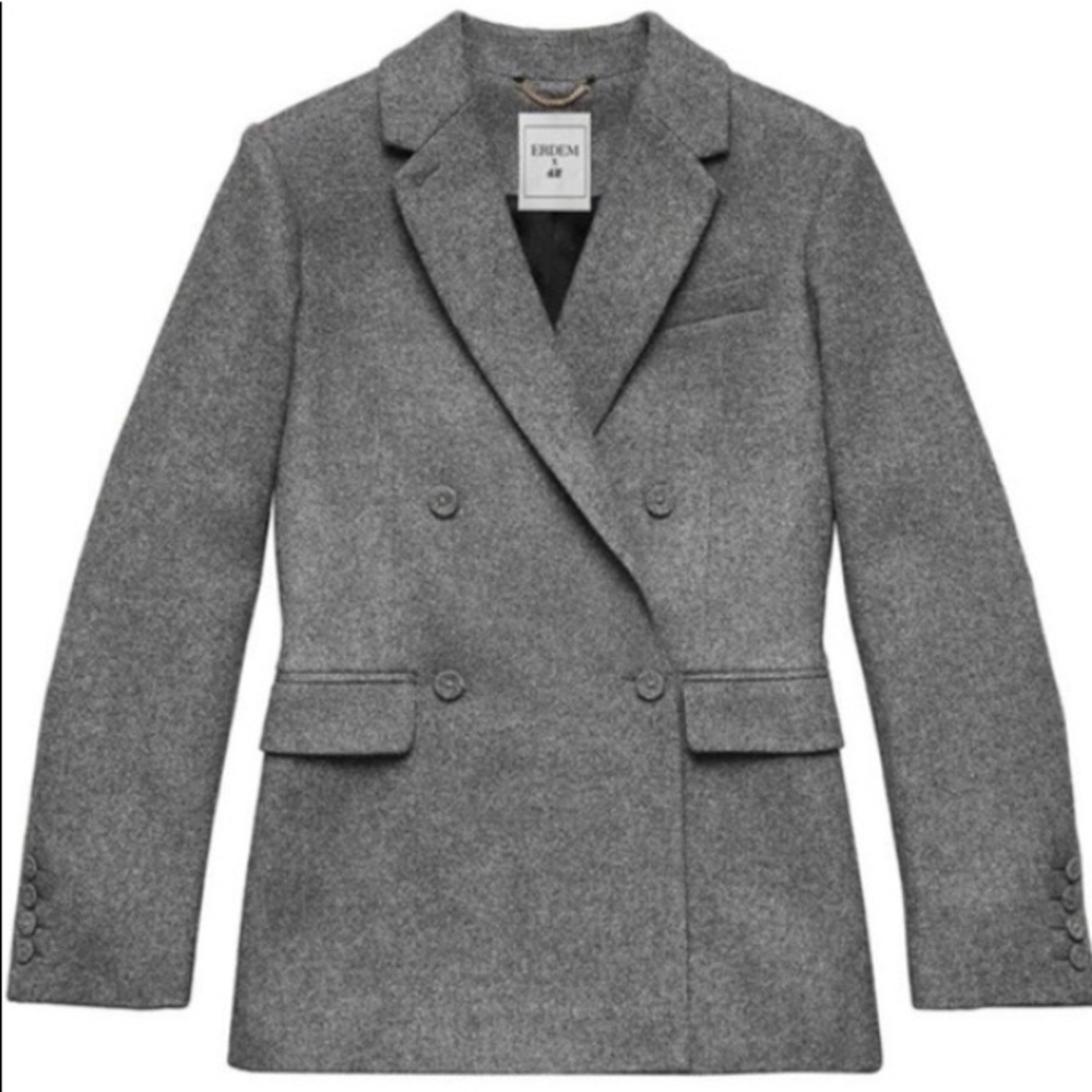 ERDEM X HM  woll blend blazer Size US 6